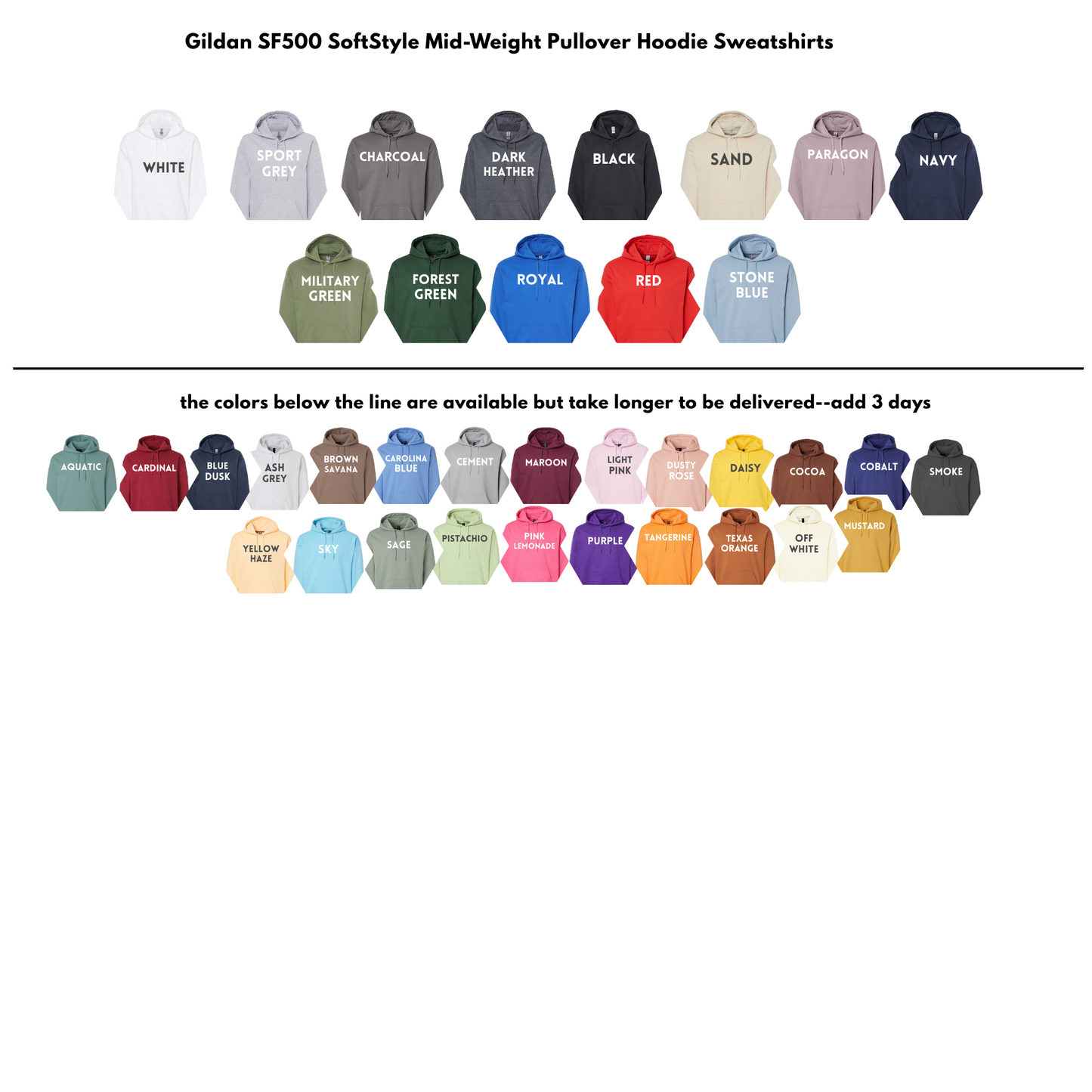 Embroidered Christmas Pullover Hoodie - Snowflake & Holiday Words – Festive Holiday Shirt