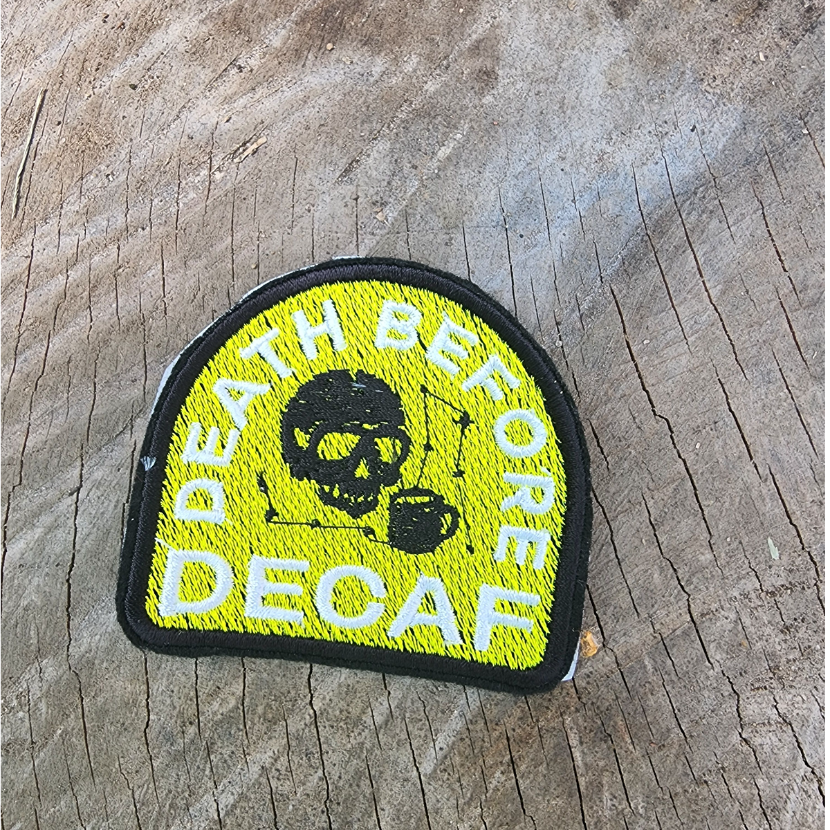 Death Before Decaf Patch