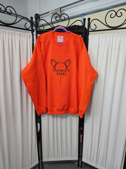 Customized Dog Lover Hoodie, Embroidered sweatshirt for animal lovers