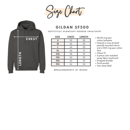 Embroidered Christmas Pullover Hoodie - Snowflake & Holiday Words – Festive Holiday Shirt