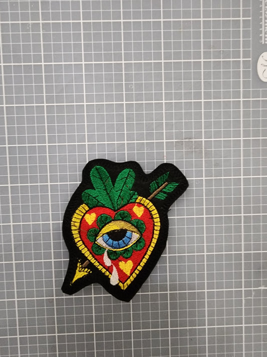 Evil Eye Embroidered Patch