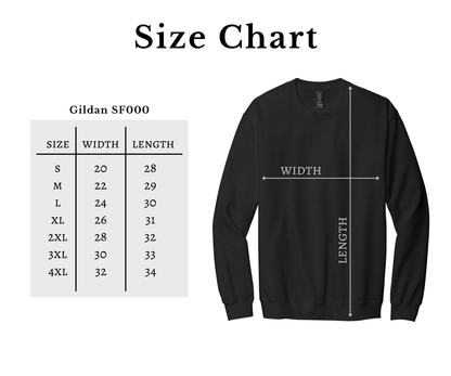 Embroidered Christmas Crewneck Sweatshirt - Snowflake & Holiday Words – Festive Holiday Shirt