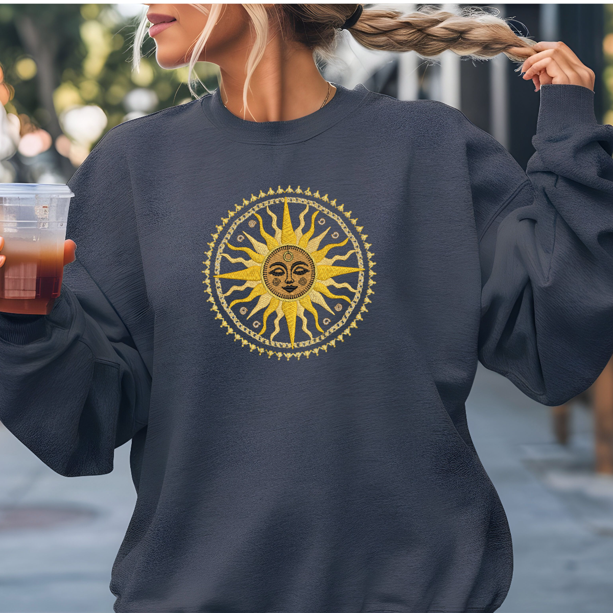Celestial Sun Crewneck