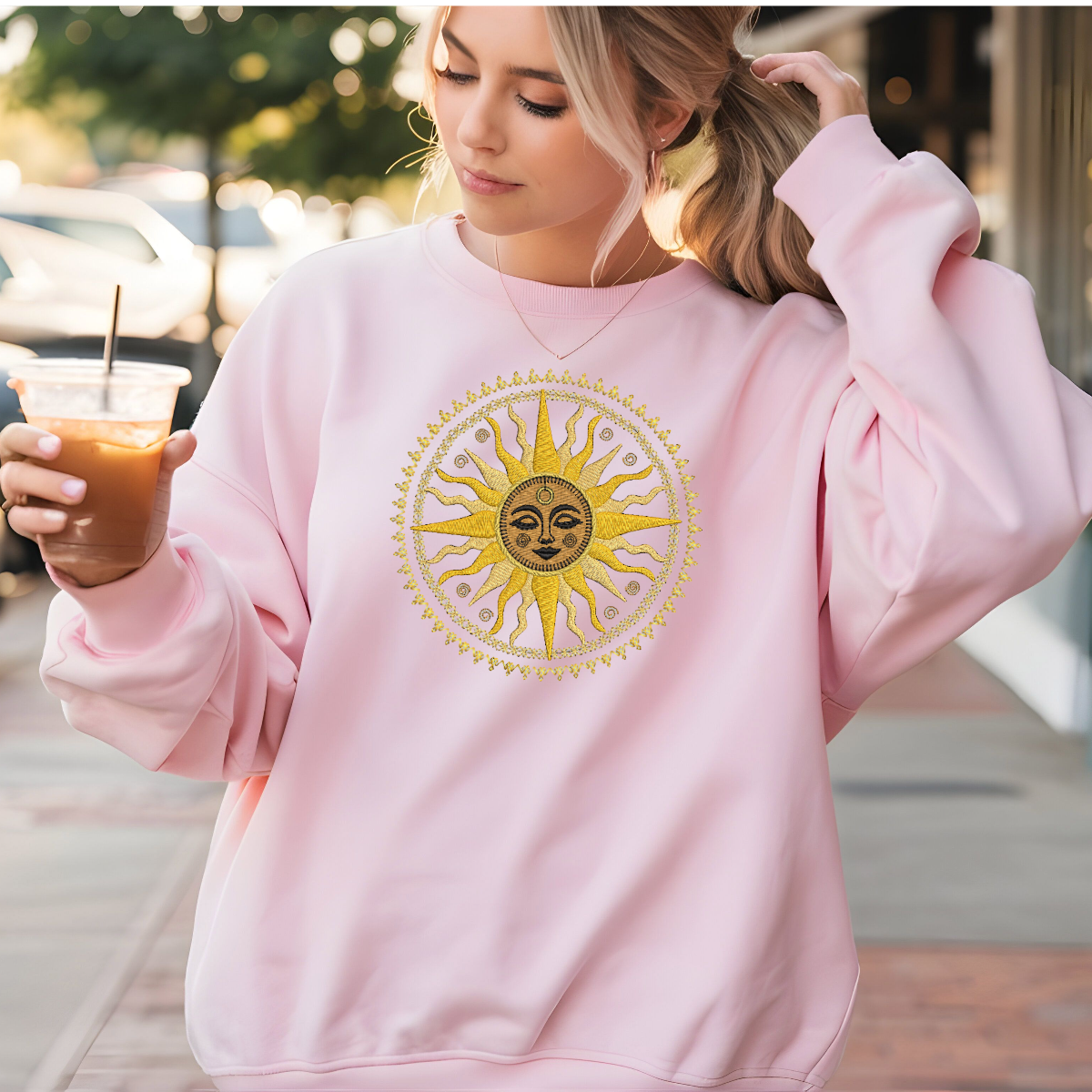 Celestial Sun Crewneck
