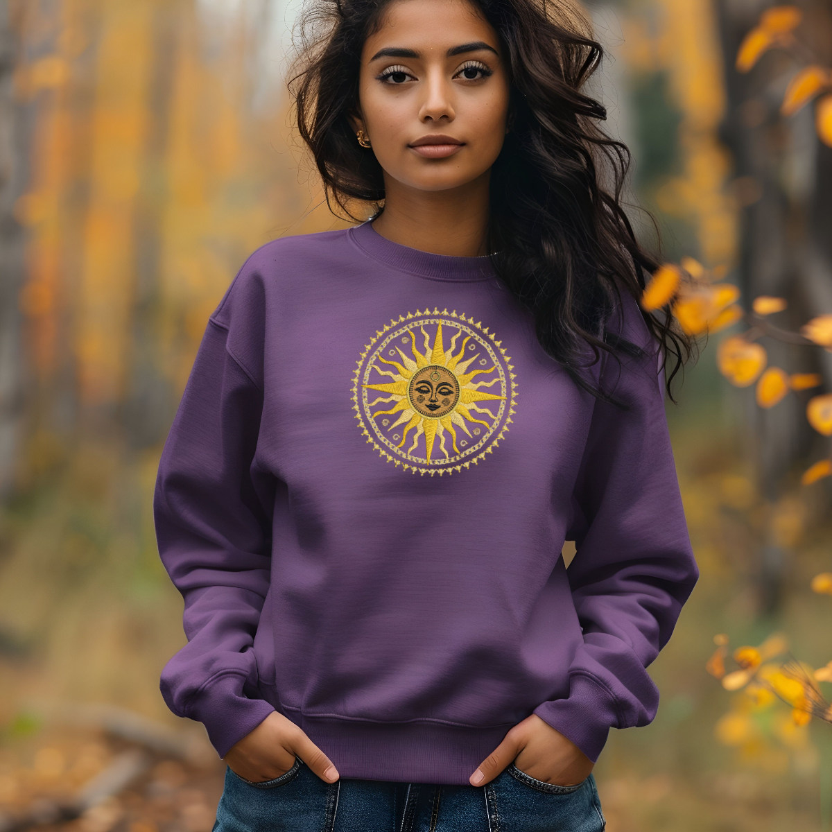 Celestial Sun Crewneck