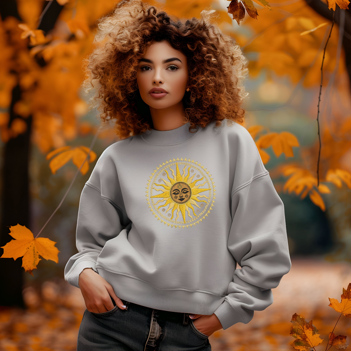 Celestial Sun Crewneck