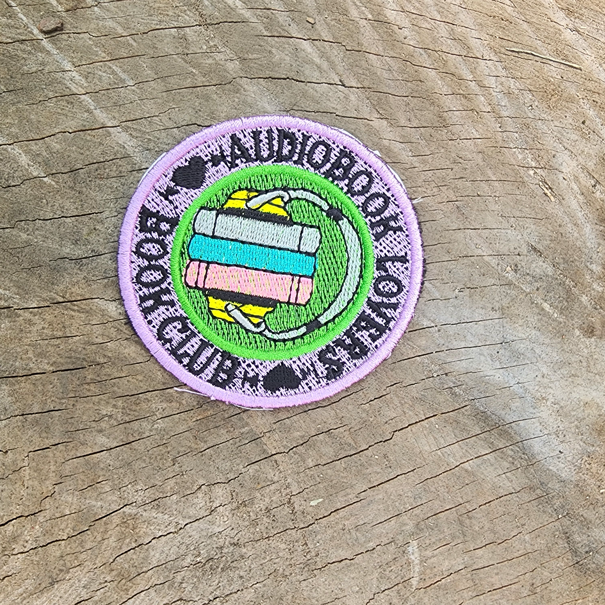 Audiobook Book Lovers Club Patch
