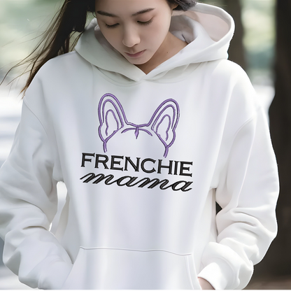 Customized Dog Lover Hoodie, Embroidered sweatshirt for animal lovers