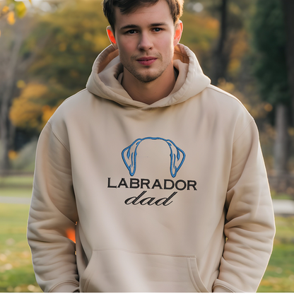 Customized Dog Lover Hoodie, Embroidered sweatshirt for animal lovers