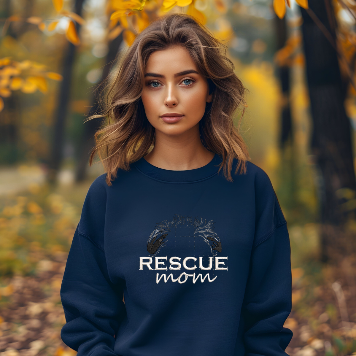 Customized Dog Lover Hoodie, Embroidered sweatshirt for animal lovers