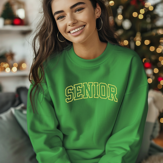 Senior Applique Crewneck