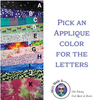 Embroidered Applique Senior Class of 2025 (or 2026) Hoodie