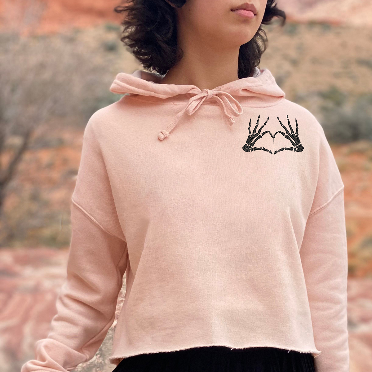 Embroidered Gothic Skeleton Lovers Sweatshirt, Tarot Card Lovers VI, Unique Halloween Gift, Occult Skeleton Sweatshirt